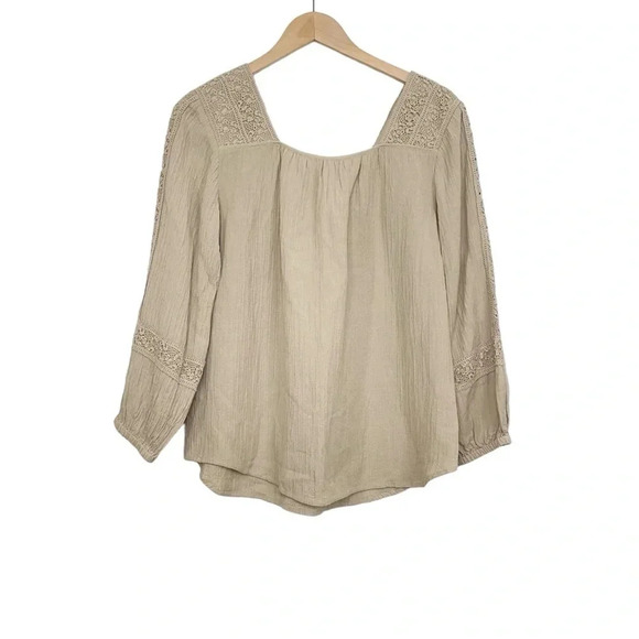 Soft Surroundings Asilah Tan Top Size XS - Picture 4 of 7